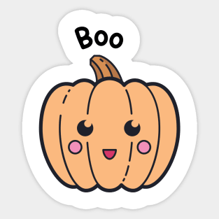 Cute Pumpkin Sticker